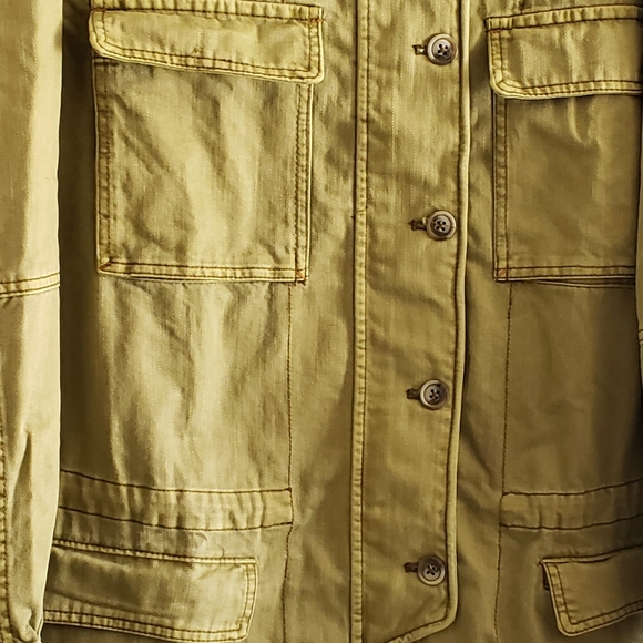 Free People Women's Army Military Jacket Sz,M - Picture 9 of 12